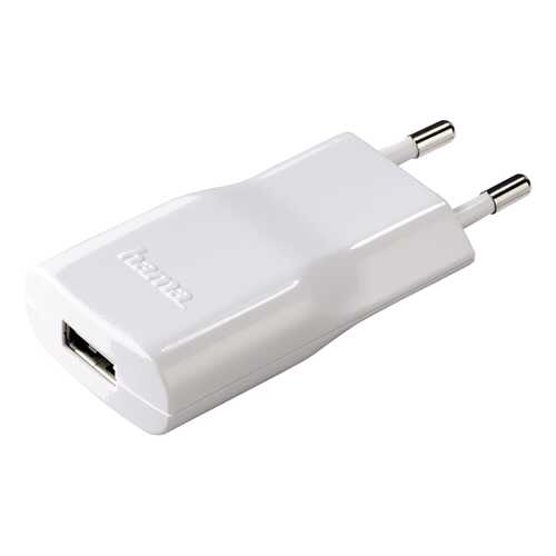 Сетевое зарядное устройство Hama Power Piccolino 1 USB 2,1A White в Теле2