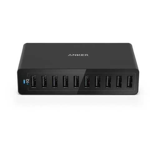 СЗУ Anker 60W 10-Port Desktop Charger Black for EU Offline Packaging V3 в Теле2