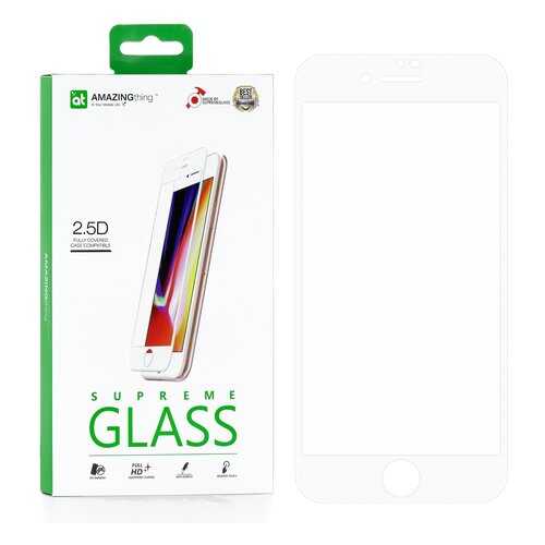 Защитное стекло AMAZINGthing SupremeGlass Full Glue White 0.33mm для Apple iPhone 7 в Теле2