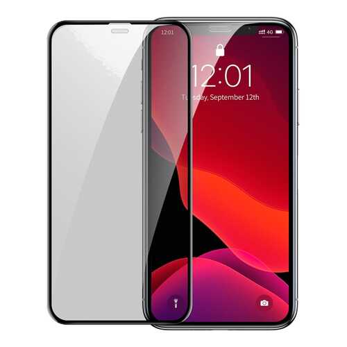 Защитное стекло Baseus Curved Privacy для iPhone X/Xs/11 Pro Black в Теле2