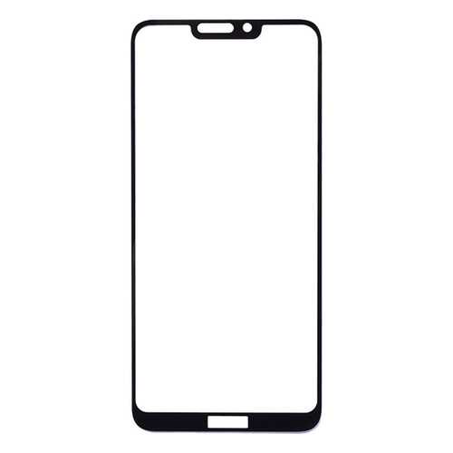 Защитное стекло на весь экран полноклеевое для Huawei Honor 8C черное в Теле2