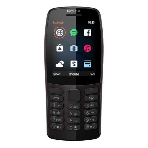 Мобильные телефон Nokia 210 TA-1139 DS Black в Теле2