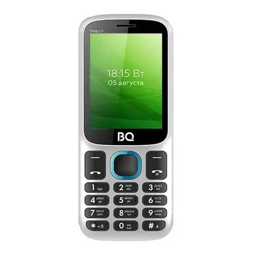 Мобильный телефон BQ 2440 Step L+ White/Blue в Теле2