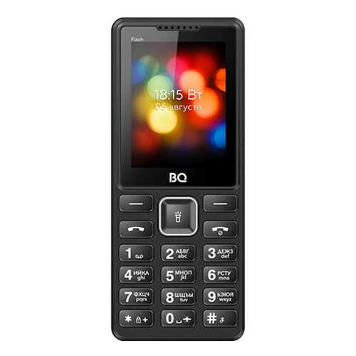 Мобильный телефон BQ 2444 Flash Black в Теле2