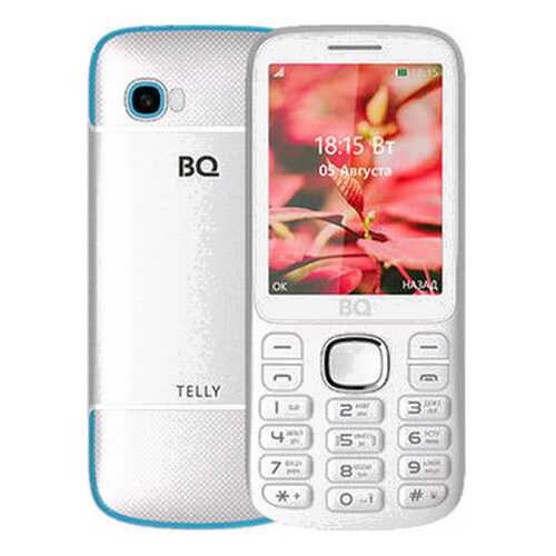 Мобильный телефон BQ-2808 TELLY White/Blue в Теле2