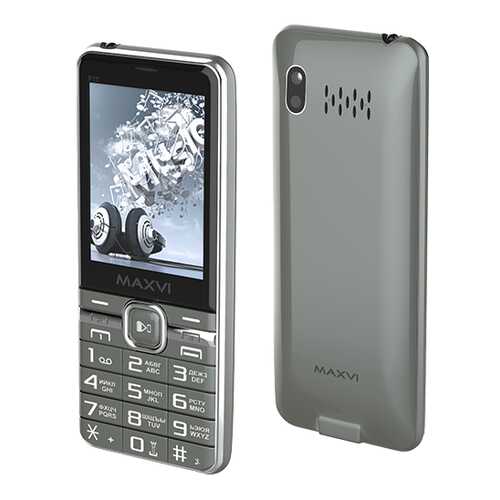 Мобильный телефон Maxvi P15 Grey в Теле2