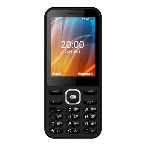 Мобильный телефон Vertex D525 Black в Теле2