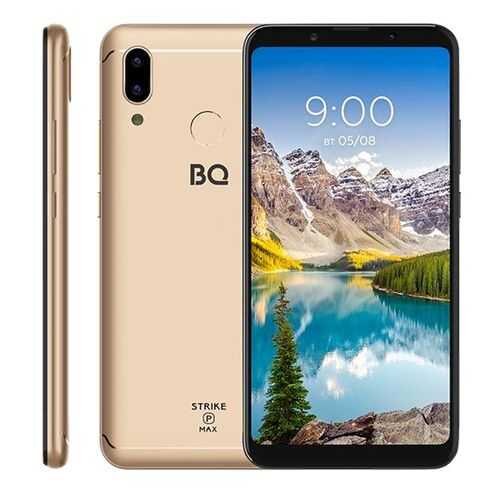 Смартфон BQ BQ-6035L Strike Power MAX Gold в Теле2