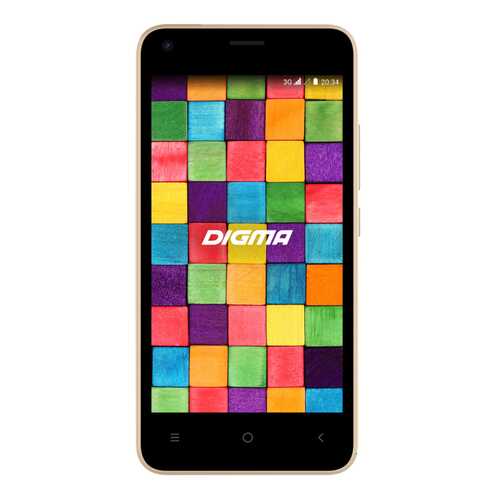 Смартфон Digma Argo 3G Linx 8Gb Gold в Теле2