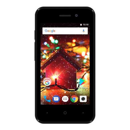 Смартфон Digma HIT Q401 3G 8Gb Black в Теле2