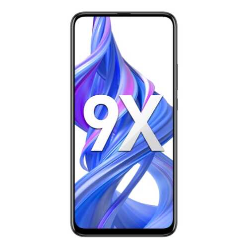 Смартфон Honor 9X 4+128Gb Midnight Black в Теле2