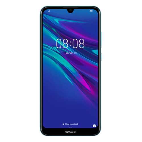 Смартфон Huawei Y6 (2019) 32Gb Blue в Теле2