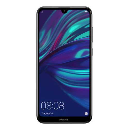 Смартфон Huawei Y7 2019 4+64GB Midnight Black (DUB-LX1) в Теле2