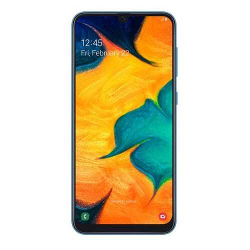 Смартфон Samsung Galaxy A30 (2019) 32Gb Blue (SM-A305F) в Теле2