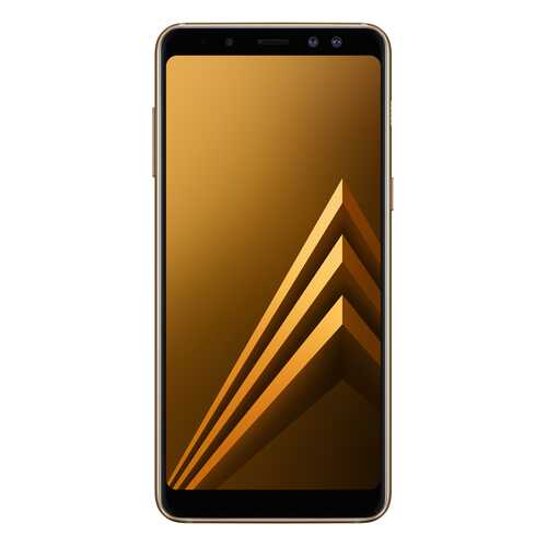 Смартфон Samsung Galaxy A8 (2018) 32Gb Gold (SM-A530F) в Теле2