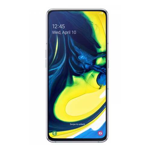 Смартфон Samsung Galaxy A80 (2019) 128Gb Silver (SM-A805F) в Теле2