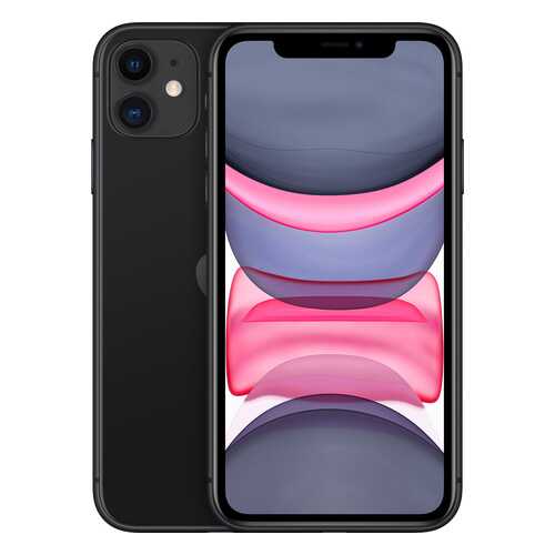 Смартфон Apple iPhone 11 64GB Black (MWLT2RU/A) в Теле2