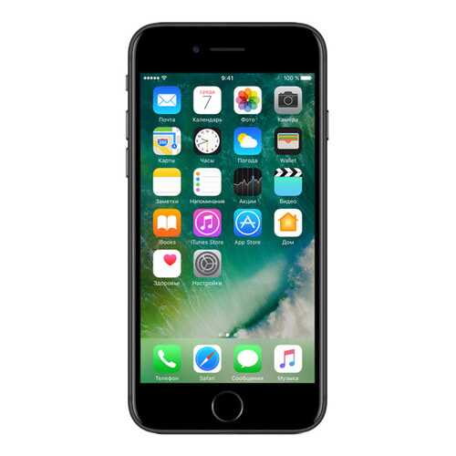 Смартфон Apple iPhone 7 128Gb Black (MN922RU/A) в Теле2